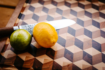 Schneidebrett 3D-Würfel