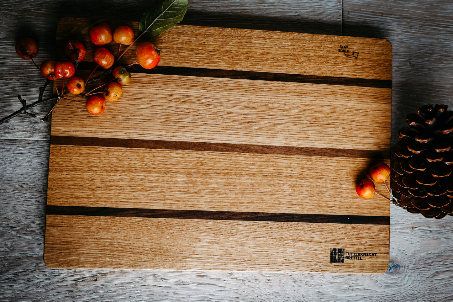 Schneidebrett Senf Eckle